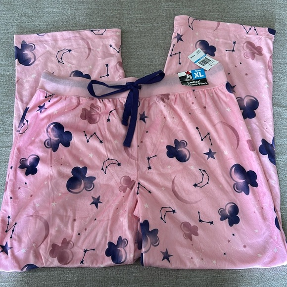 Disney soft brushed feel Pink Minnie Mouse Pajama bottoms. Size various. NWT. - Picture 1 of 7